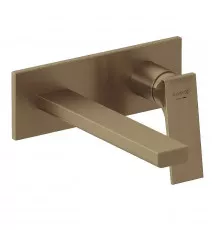 Смеситель для раковины Kludi Decus 54245N175 цвет Бронза брашированная