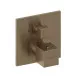 Смеситель для душа Kludi Decus 54885N175 цвет Бронза брашированная