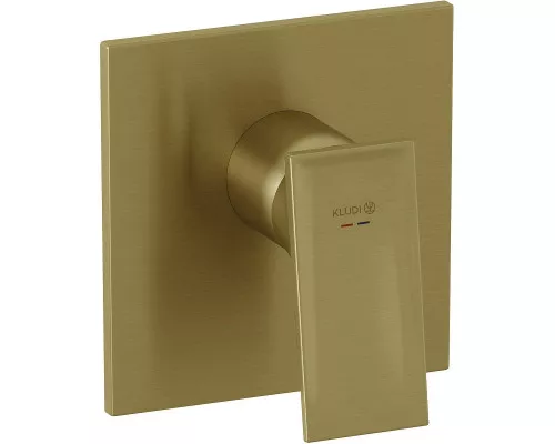 Смеситель для душа Kludi Decus 54755N075 Золото брашированное
