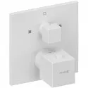 Смеситель для душа Kludi Decus 548105375 с термостатом Белый матовый