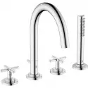 Смеситель на борт ванны Kludi Nova Fonte Classic 204250520 Хром