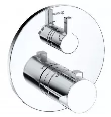 Смеситель для душа Kludi Nova Fonte Puristic 208850515 с термостатом Хром