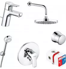 Комплект смесителей Kludi Pure Easy 376300565 Хром