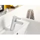Купить Смеситель для раковины Kludi Pure Easy 372750565 Хром в магазине сантехники Santeh-Crystal.ru