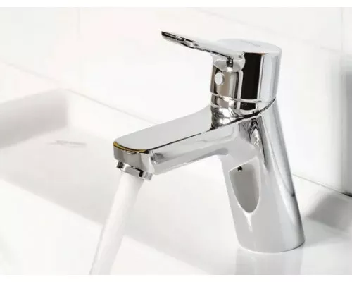 Купить Смеситель для раковины Kludi Pure Easy 372750565 Хром в магазине сантехники Santeh-Crystal.ru