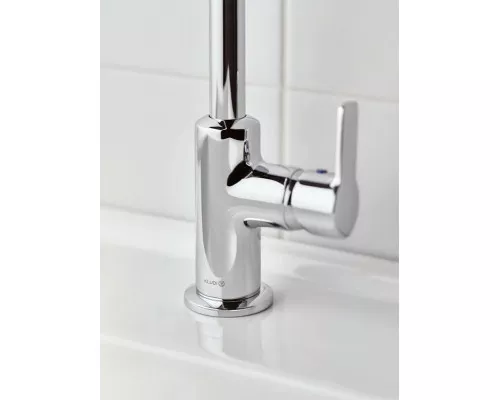 Купить Смеситель для раковины Kludi Pure Easy 370240565 Хром в магазине сантехники Santeh-Crystal.ru