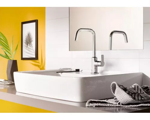 Купить Смеситель для раковины Kludi Pure Easy 370240565 Хром в магазине сантехники Santeh-Crystal.ru