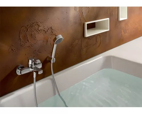Заказать Смеситель для ванны Kludi Zenta 386700575 Хром в магазине сантехники Santeh-Crystal.ru