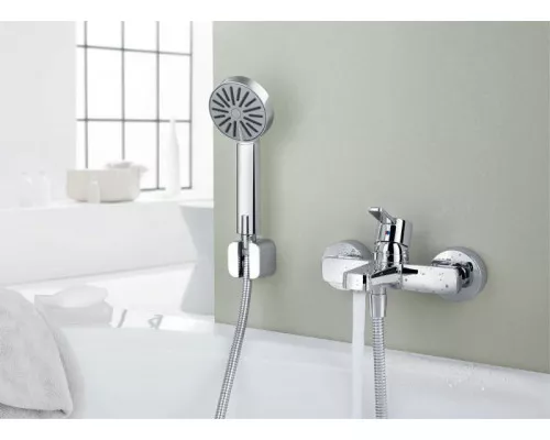 Заказать Смеситель для ванны Kludi Zenta 386700575 Хром в магазине сантехники Santeh-Crystal.ru