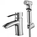 Смеситель для раковины Lemark Atlantiss LM3216C с гигиеническим душем Хром Смеситель для раковины Lemark Atlantiss LM3216C с гигиеническим душем Хром