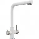 Смеситель для кухни Milacio Ultra MCU.553.WH Белый Нержавеющая сталь Смеситель для кухни Milacio Ultra MCU.553.WH Белый Нержавеющая сталь