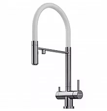 Смеситель для кухни Omoikiri Kanto-BN-WH 4994298 Нержавеющая сталь Белый