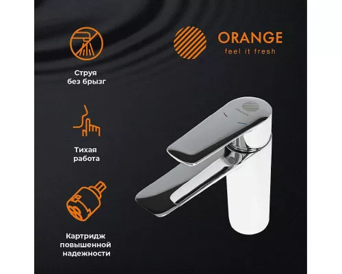 Приобрести Смеситель для раковины Orange Sofi 2.0 M46-021cr Хром в магазине сантехники Santeh-Crystal.ru