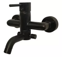 Смеситель для ванны Paini Cox 78PZ100 Черный матовый