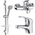 Комплект смесителей Paini Creta 42CRKIT3 Хром