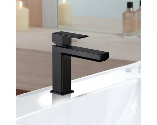 Купить Смеситель для раковины Paini Grazia 21PZ205S Черный матовый в магазине сантехники Santeh-Crystal.ru