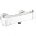 Смеситель для душа Paini Lady 89BY511TH с термостатом Белый матовый Хром