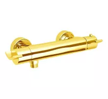 Смеситель для душа Paini Morgana 73OP511TH с термостатом Золото