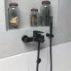 Заказать Смеситель для ванны Paini Nove 09PZ100 Черный матовый в магазине сантехники Santeh-Crystal.ru