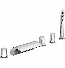 Смеситель на борт ванны Ravak WF 025.00 X070060 Хром