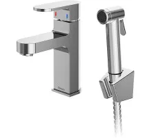 Смеситель для раковины Ravak Chrome-CR X070167 с гигиеническим душем Хром