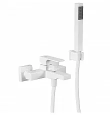 Смеситель для ванны Remer Absolute AU02BO Белый матовый