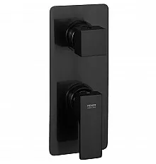 Смеситель для душа Remer Absolute AU92KBCFP Черный хром брашированный