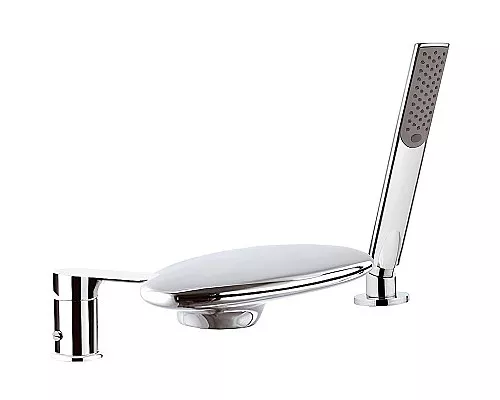 Заказать Смеситель на борт ванны Remer Infinity I07UF Хром в магазине сантехники Santeh-Crystal.ru