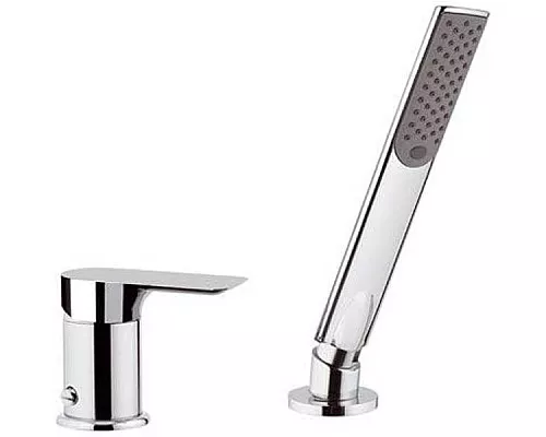 Купить Смеситель на борт ванны Remer Infinity I27 Хром в магазине сантехники Santeh-Crystal.ru