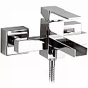 Смеситель для ванны Remer Qubica Cascata QC05 Хром