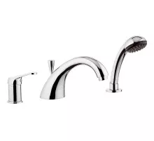 Смеситель на борт ванны Remer Remix R07 Хром