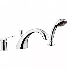 Смеситель на борт ванны Remer Remix R07 Хром