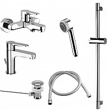 Комплект смесителей Remer Winner W0510315RHGM Хром