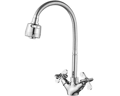 Заказать Смеситель для кухни Rossinka RS42-75 Хром в магазине сантехники Santeh-Crystal.ru