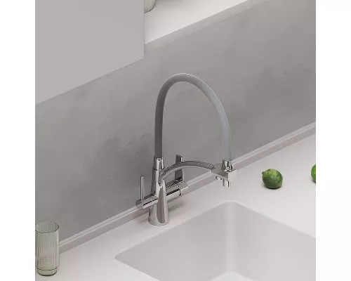 Смеситель для кухни Sancos Eri SC4001CH Хром Серый