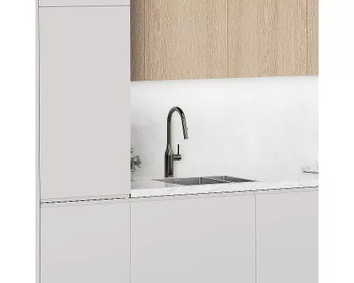 Смеситель для кухни Sancos Grand SC4002GG Вороненная сталь