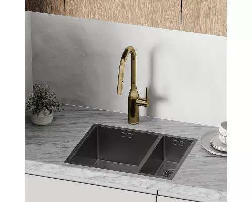 Смеситель для кухни Sancos Grand SC4002BG Золото брашированное