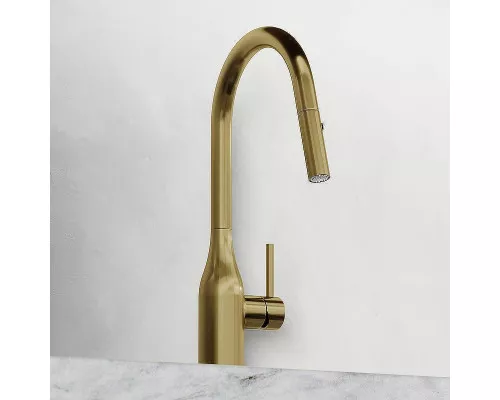 Смеситель для кухни Sancos Grand SC4002BG Золото брашированное