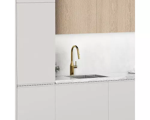 Смеситель для кухни Sancos Grand SC4002BG Золото брашированное