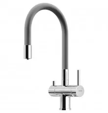 Смеситель для кухни Sancos Lucia SC4004CH Хром Серый