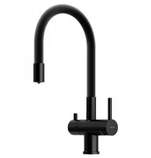 Смеситель для кухни Sancos Lucia SC4004MB Черный матовый