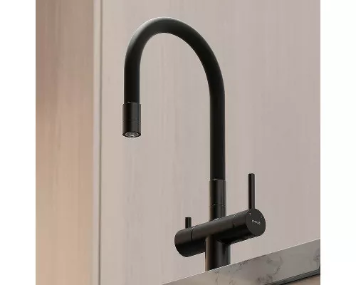 Смеситель для кухни Sancos Lucia SC4004MB Черный матовый