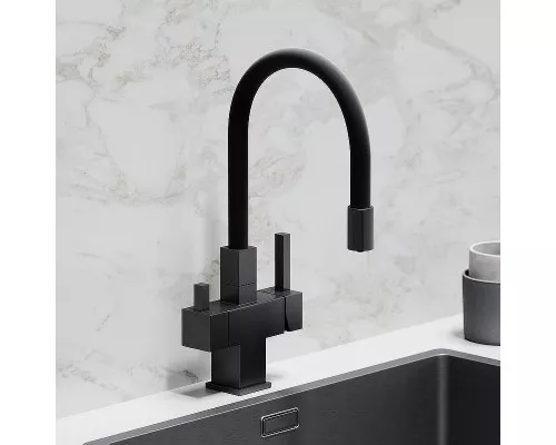 Смеситель для кухни Sancos Arno SC4005MB Черный матовый