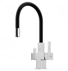 Смеситель для кухни Sancos Arno SC4005CH Хром Черный