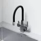 Смеситель для кухни Sancos Arno SC4005CH Хром Черный