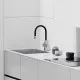 Смеситель для кухни Sancos Arno SC4005CH Хром Черный