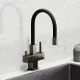 Смеситель для кухни Sancos Arno SC4005GG Вороненая сталь Черный