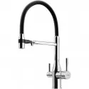 Смеситель для кухни Sancos Garda SC4009CH Хром Черный
