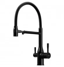 Смеситель для кухни Sancos Garda SC4009MB Черный матовый