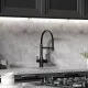 Смеситель для кухни Sancos Garda SC4009MB Черный матовый